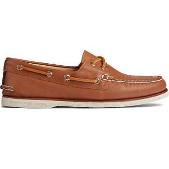 Sperry Gold Cup Authentic Original Glove Kožené Hnede - Panske Mokasíny